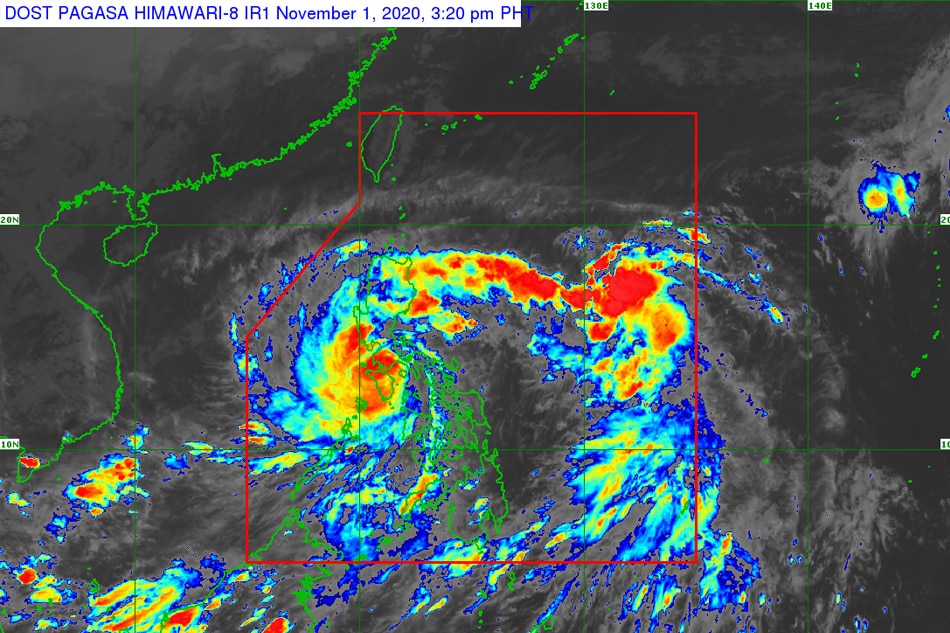 Typhoon Rolly makes third landfall in Quezon, approaches Batangas-Cavite area 1