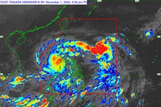 Typhoon Rolly makes fourth landfall over Batangas
