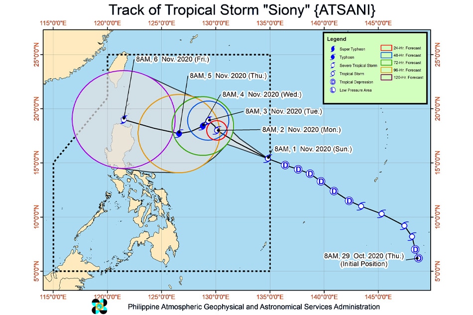 Typhoon Rolly makes third landfall in Quezon, approaches Batangas-Cavite area 2