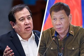 Gordon to Duterte: 'Hindi kami mukhang pera'