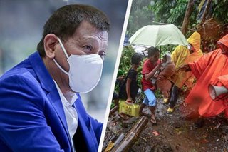 Duterte 'missing' sa gitna ng hambalos ni Rolly; Palasyo may tugon