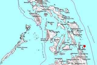 Magnitude 4.8 quake jolts Surigao del Norte
