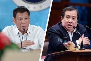 Duterte says to sue Gordon if he is tagged in sedition