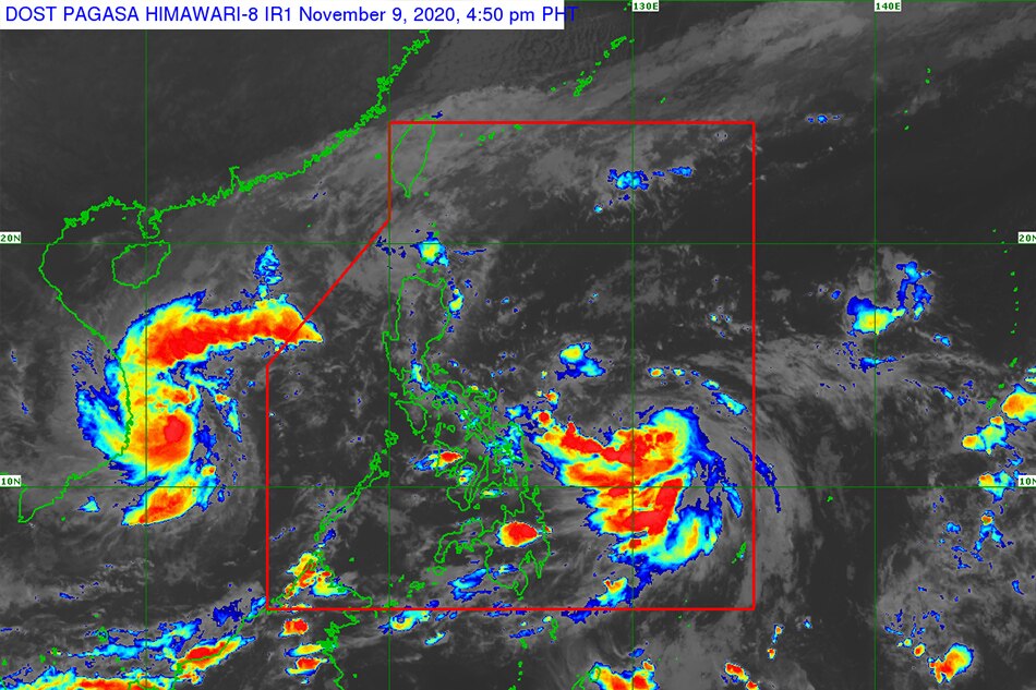 Ulysses Intensifies Into Tropical Storm Abs Cbn News 3945