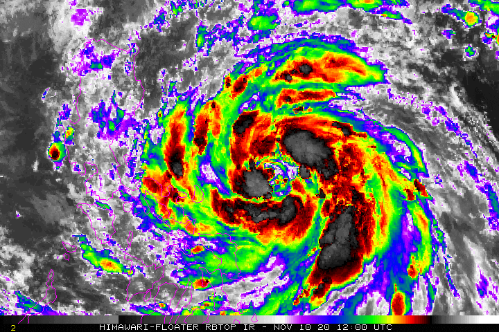 Ulysses nears typhoon strength before slamming Luzon, Metro Manila 1