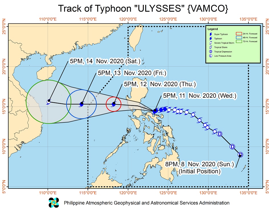 1 dead, 3 missing, and more than 170,000 displaced in Bicol due to Typhoon Ulysses 2