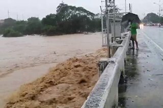 Marikina River exceeds Ondoy water level