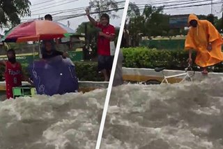 WATCH: Waist-deep flood in Sucat after Ulysses onslaught