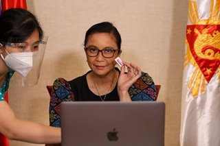 In clapback to critics, Robredo posts work day details
