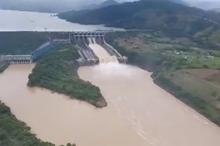 Magat Dam nagpakawala ng tubig, mga residente binalaan sa posibleng pagbaha
