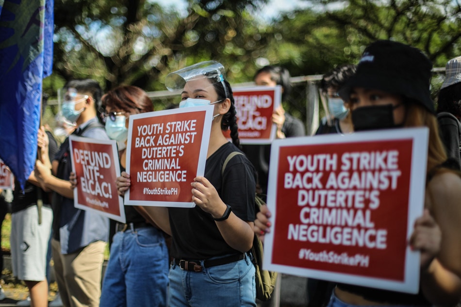 Duterte threatens to defund UP amid students&#39; protest vs disaster response, pandemic handling 1