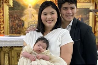 LOOK: Paulina Sotto's daughter gets baptized