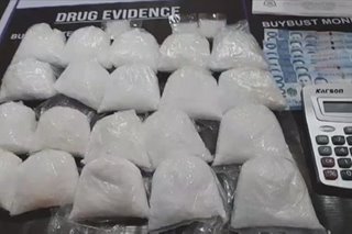 P13-M halaga ng 'shabu' nasamsam, 3 suspek huli sa Bacolod drug bust