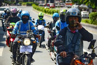 Riders push for inclusion in motorcycle taxi test run