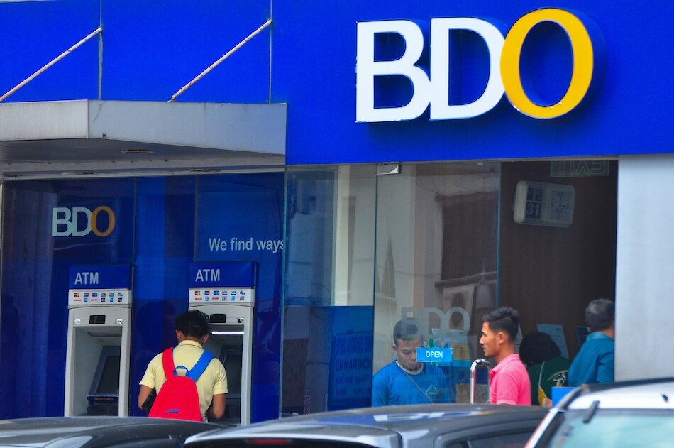 BDO waives remittance fee for donations to typhoon victims until yearend 1