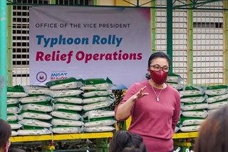 OVP sets deadline for donations, to focus on rehab of typhoon-hit areas