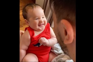 WATCH: Billy Crawford sings 'Don't Worry Be Happy' song for baby Amari