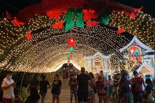 TINGNAN: Christmas display sa Carmen, Agusan del Norte pinailawan