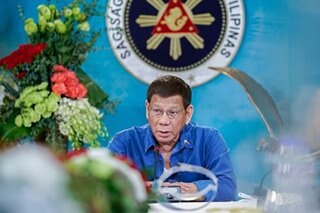Duterte to law enforcers: 'Never waver' in drug war despite COVID-19