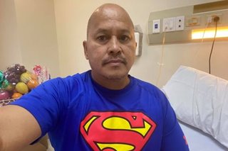 Dela Rosa brought to hospital amid bout with COVID-19