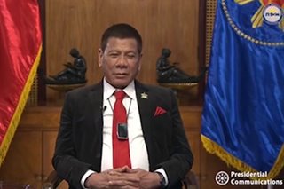 'Babangon tayo': Duterte shares message of hope in PTV Christmas station ID