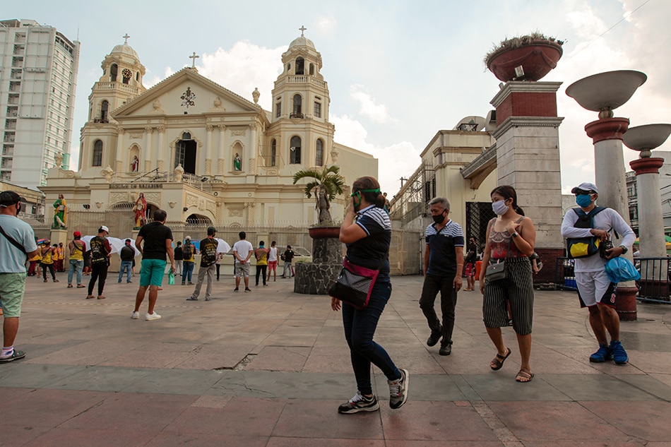 Quiapo Church Prepares For First Sunday Mass Under Alert Level 4 Filipino News 1948