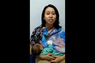 Detained activist Amanda Echanis: 'Wala po akong baby armalite, baby lang'