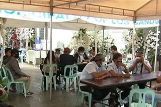 Mga labi ng alkalde ng Los Baños, Laguna, iniikot sa mga barangay