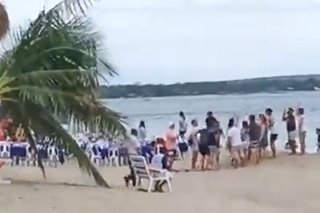 Batangas resort ordered shut for COVID-19 protocol violations in beach party