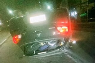 Magkahiwalay na aksidente sa barrier naitala sa Makati, QC
