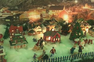 Mga Christmas village patok sa Baguio