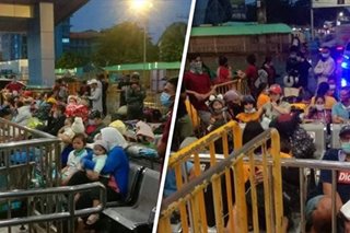 LOOK: Vicky threat leaves hundreds of passengers stranded in Cebu ports