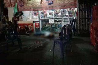 Pulis na bumibili ng ice cream patay matapos barilin sa Ormoc City