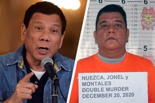 Gregorio widower thanks Duterte as rights groups blame him for alleged culture of 'impunity'