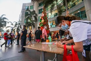 Last-minute Christmas shopping