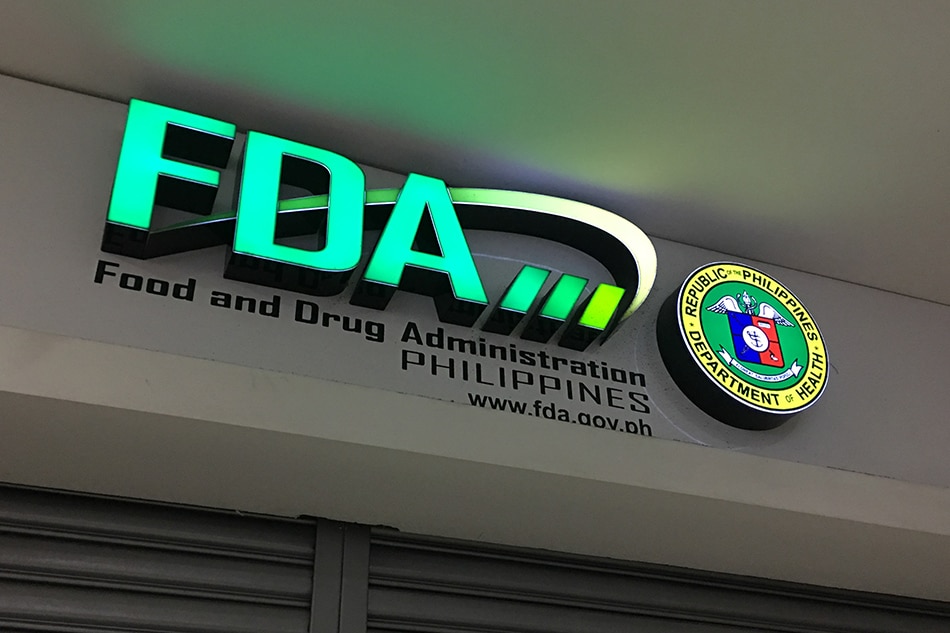 The Food and Drug Administration at the one-stop center in Ali Mall, Cubao. ABS-CBN News/File