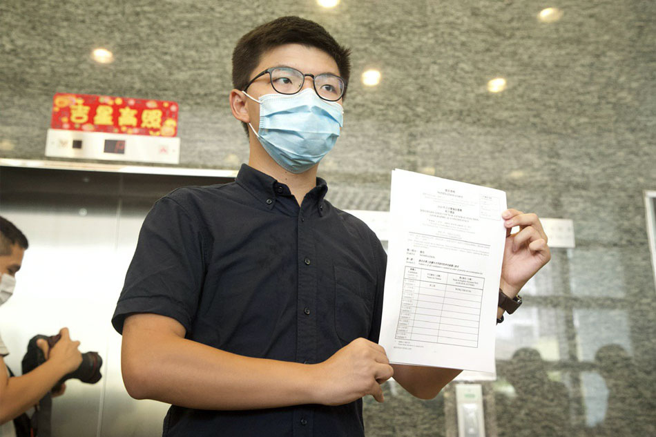 Hong Kong activist Joshua Wong says &#39;resistance will continue&#39; 1