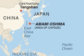Filipino survivor recounts how cattle ship capsized off Japan; dozens of seafarers still missing