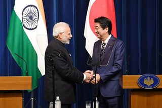 Japan, India sign military supply-sharing pact