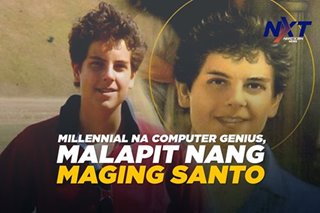 Millennial na computer genius, malapit nang maging santo