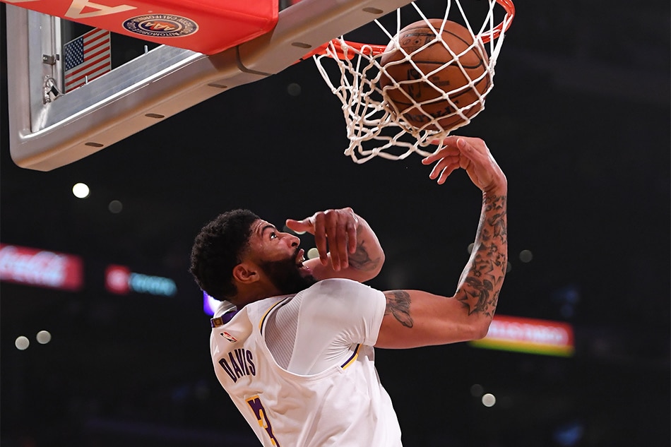 NBA: Lakers jump all over Suns, then hang on for win | ABS-CBN News