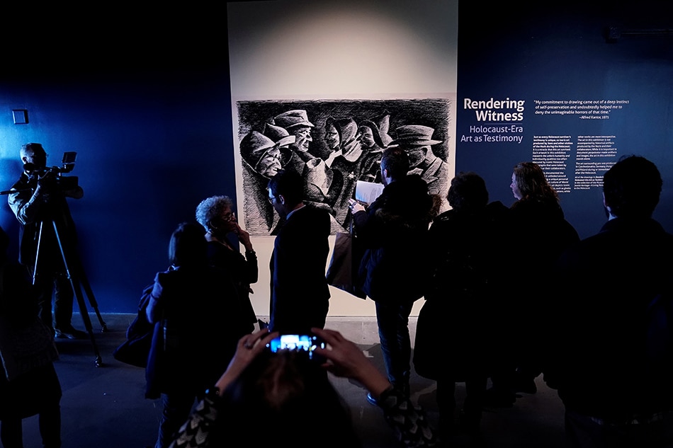 Eyewitness to horror: New York museum opens exhibit of art by Holocaust victims 1