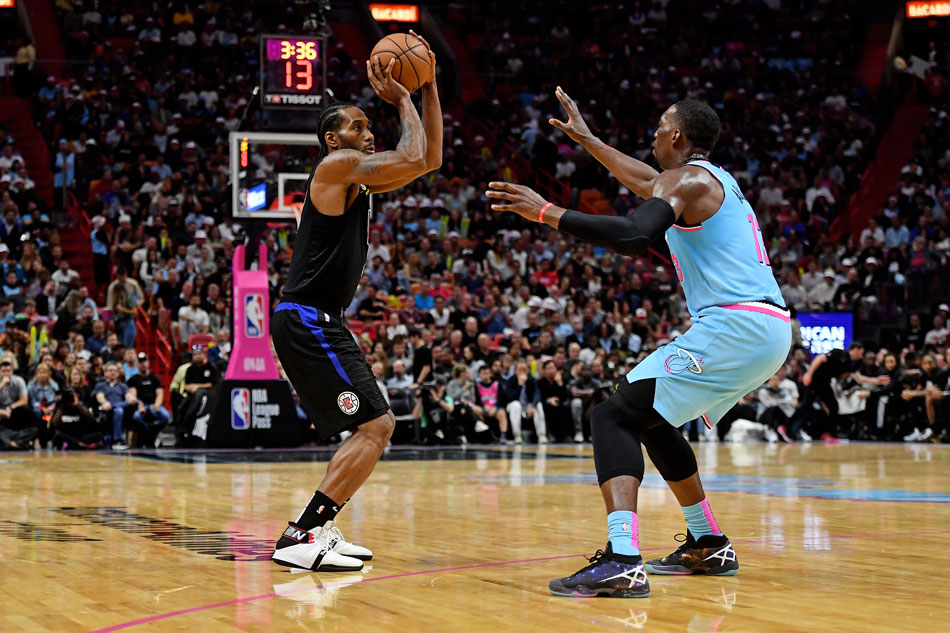 NBA: Kawhi&#39;s triple-double sparks Clippers past Heat 1