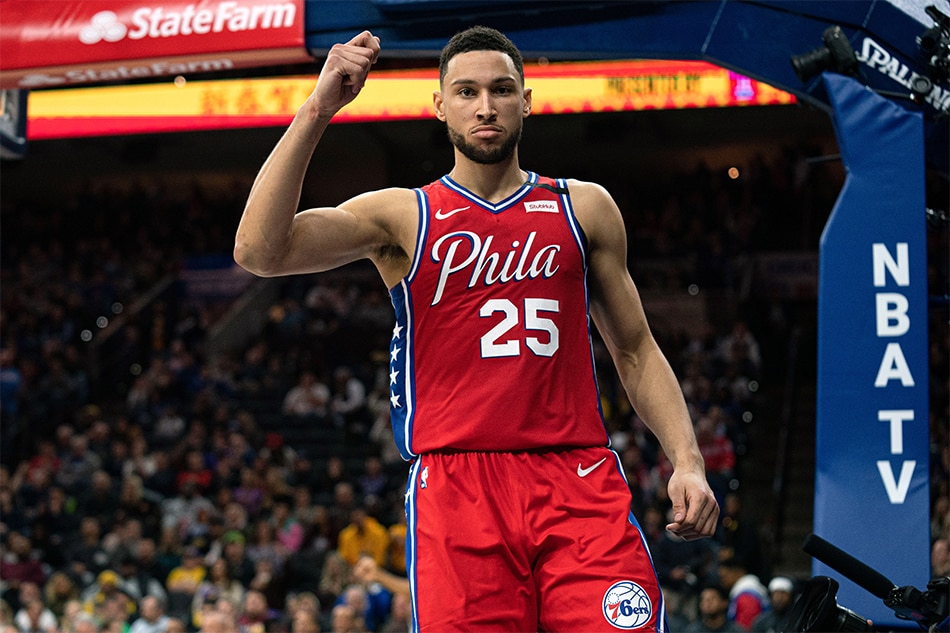 Nba Simmons Dominates As 76ers Top Lakers Abs Cbn News