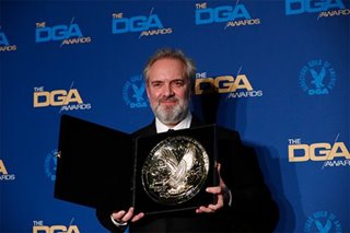 '1917' scoops top Hollywood director prize for Sam Mendes