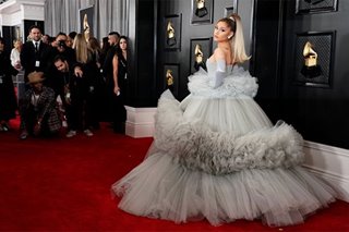 White-hot looks, strapless gowns and crazy nails at the Grammys