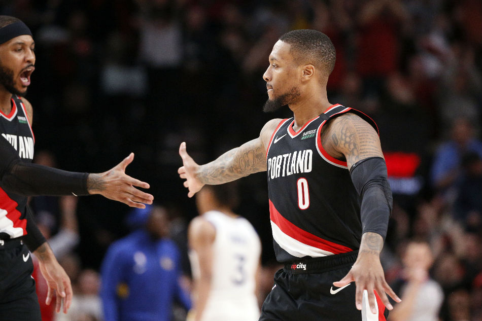 NBA: Lillard Scores 50 As Blazers Down Pacers | ABS-CBN News