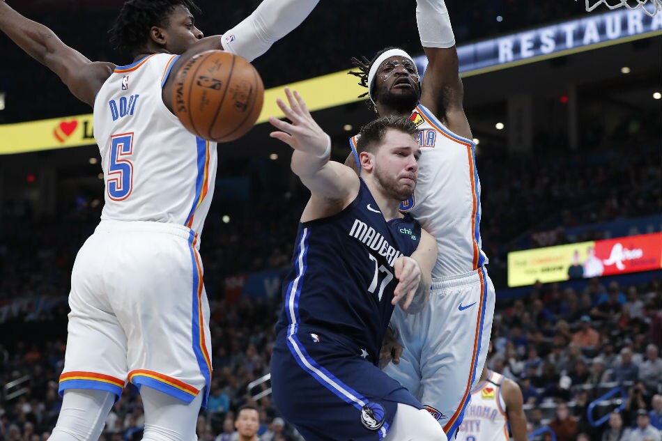 NBA: Doncic, Mavs snap Thunder's 5-game winning streak | ABS-CBN News