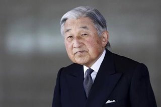 Japan's former emperor briefly loses consciousness