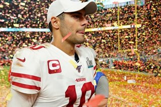 NFL: Garoppolo expects loss to 'fuel' 49ers next year